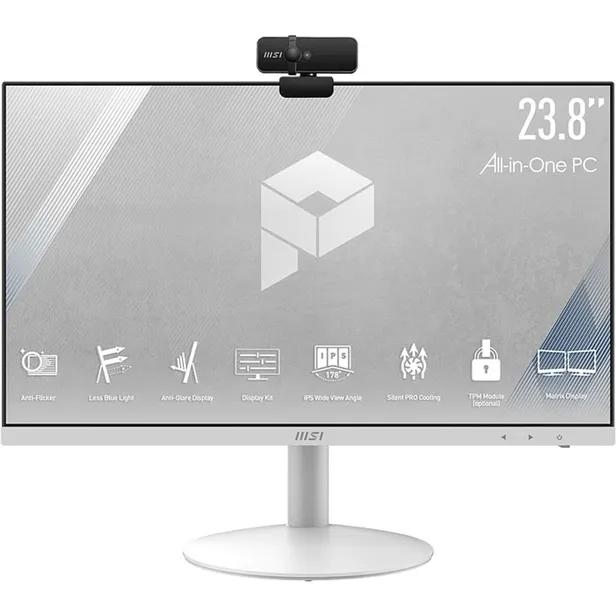 ALL IN ONE MSI PRO 11M-008US I5-11400 2.6GHZ/8GB/256 SSD/23.8' FHD/W11 BRANCO NUEVO