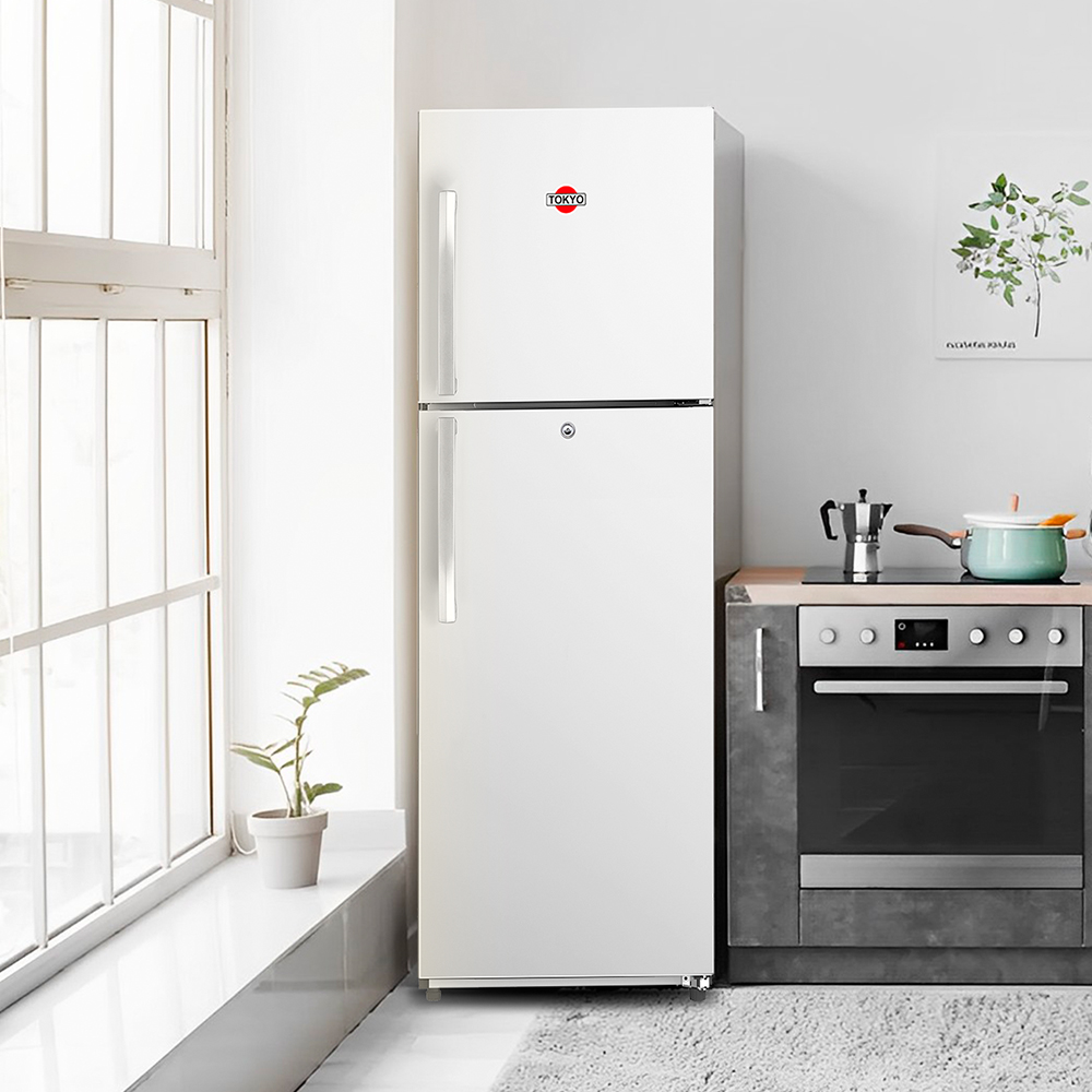 HELADERA TOKYO FRIO SECO DE 2 PUERTAS COLOR BLANCO DE 236 LITROS