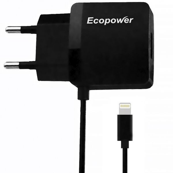 Cargador USB Ecopower EP-7052 con Cable Lightning