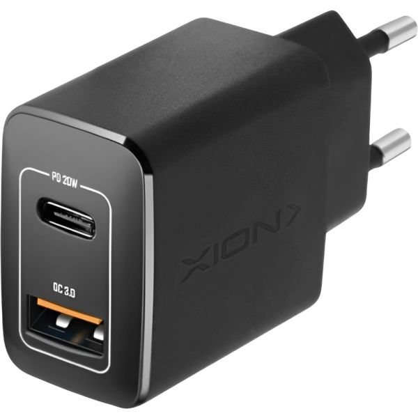 Cargador de Pared Xion XI-CG20 USB-C 20 W - Negro