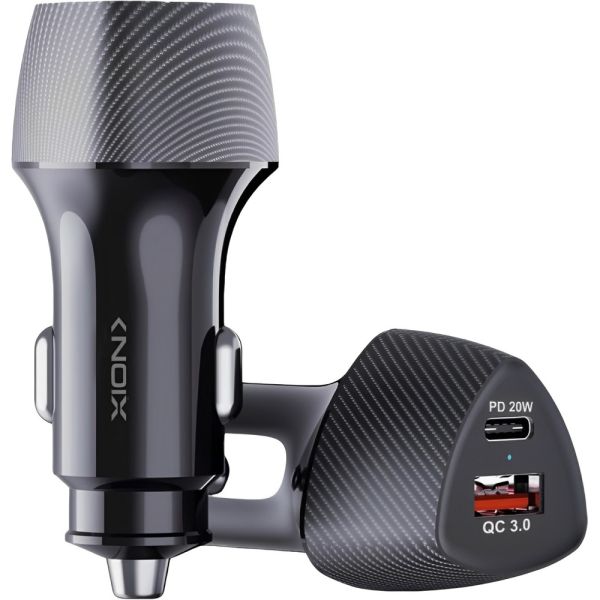 CARGADOR XION P/AUTO XI-CGCAR 20W USB-A/USB-C