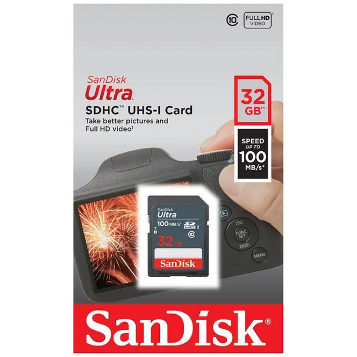 Memoria Micro SD SanDisk Ultra 100 MB/s C10 32GB 