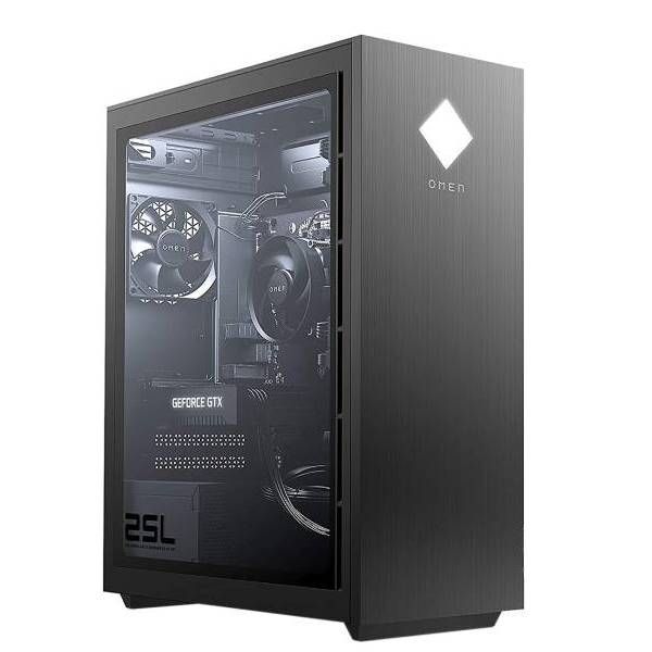 DESKTOP HP OMEN GAMING 25L GT12-0020 I5-10400F 2.9GHZ/8GB/512SSD/6GV/W10 NVIDIA GTX16